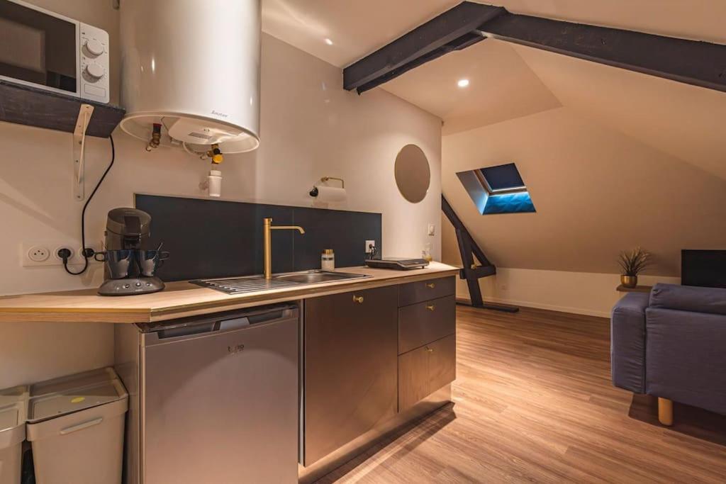 L'Azur Dore, Studio Pour 2 Voyageurs Isles-sur-Suippe Zewnętrze zdjęcie