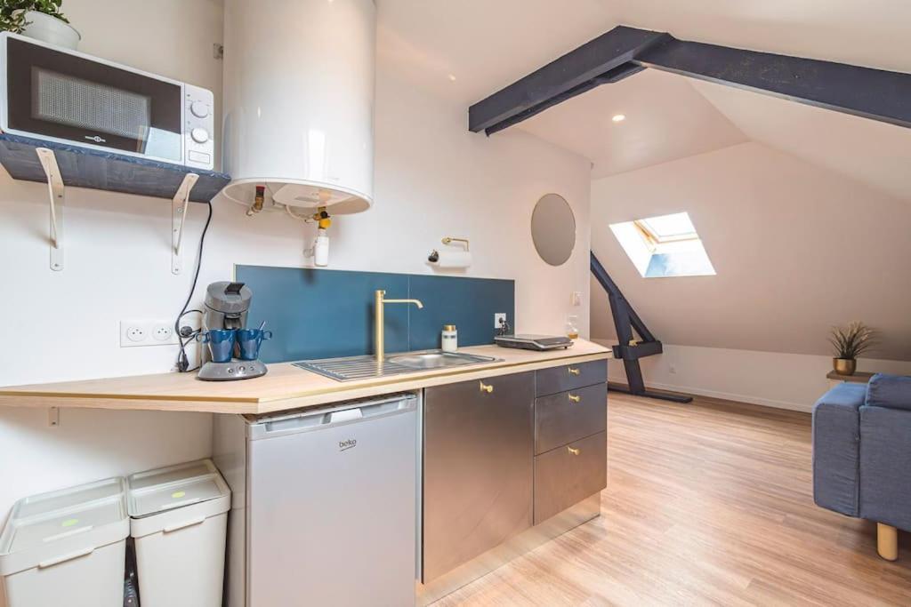 L'Azur Dore, Studio Pour 2 Voyageurs Isles-sur-Suippe Zewnętrze zdjęcie